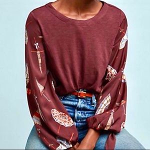 Akemi + Kin Maybelle Umbrella top, size XS